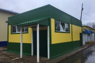 Работы, выполненные компанией Альянс - Магазин площадью 60 кв.м в г. Емва